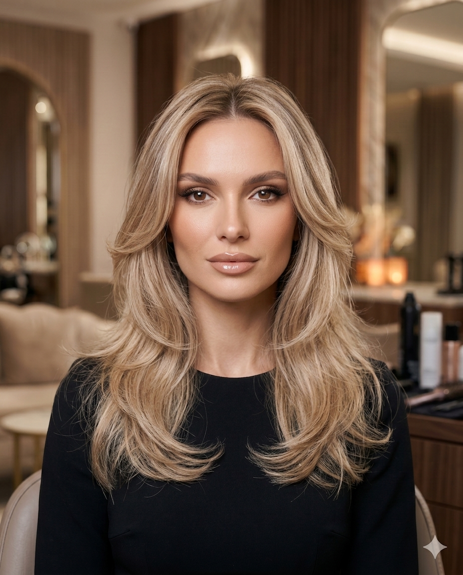 Champagne Blonde Glam